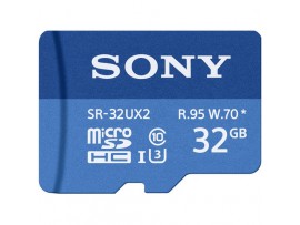 SONY SR-UX2A Series 95MB/s microSDHC 32GB with SD Card Adapter SONY SR-UX2A Series 95MB/s microSDHC 32GB with SD Card Adapter